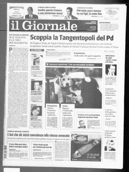 Il giornale : quotidiano del mattino